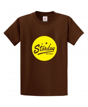 Starday Records Classic Unisex Kids and Adults T-Shirt for Music Fans